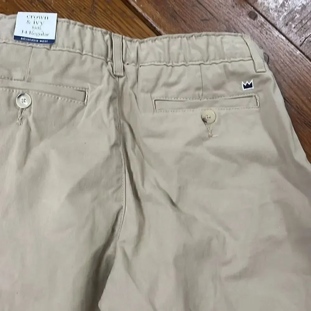 Crown and ivy khaki shorts